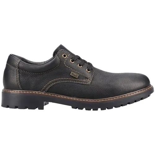 Distressed Leather Flats , male, Sizes: 10 UK, 7 UK - Rieker - Modalova