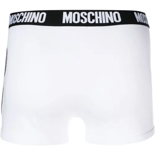 Weiße Herrenunterwäsche , Herren, Größe: L - Moschino - Modalova