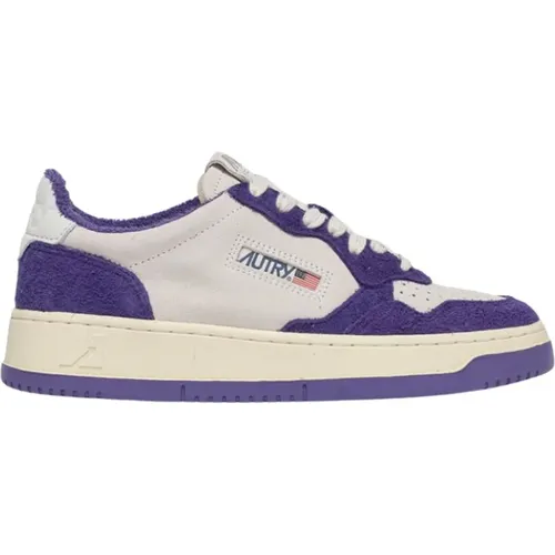 Vintage Style Low Top Sneakers , female, Sizes: 8 UK, 6 UK, 5 UK, 3 UK, 4 UK, 7 UK - Autry - Modalova