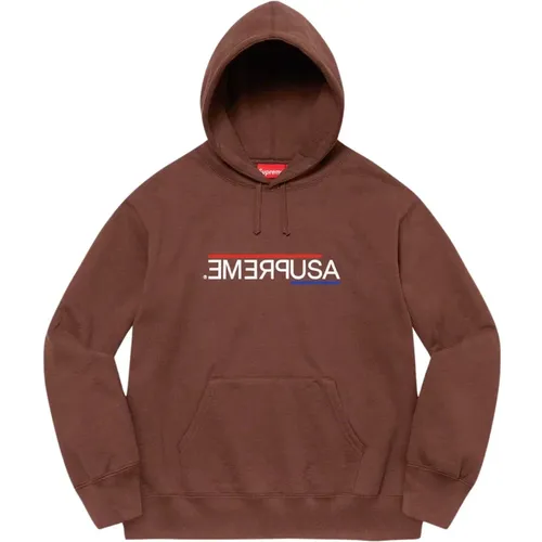 Dark Hooded Sweatshirt Limited Edition , male, Sizes: S, XL, L, M - Supreme - Modalova