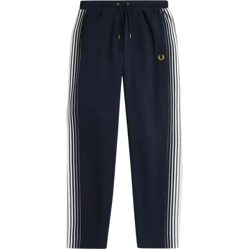 Striped Track Pants , male, Sizes: S, M, XL, L - Fred Perry - Modalova