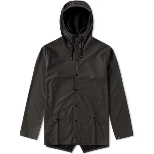 Funktionelle Regenjacke , Herren, Größe: XL - Rains - Modalova