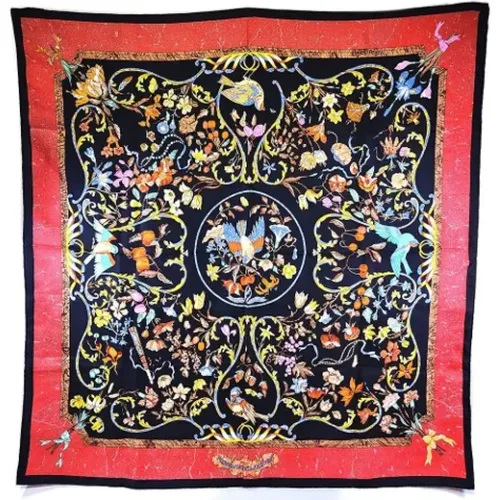 Pre-owned Silk scarves , female, Sizes: ONE SIZE - Hermès Vintage - Modalova