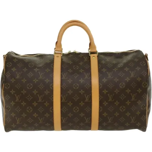 Pre-owned Canvas travel-bags , female, Sizes: ONE SIZE - Louis Vuitton Vintage - Modalova