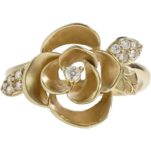 Pre-owned Rose Gold rings , female, Sizes: ONE SIZE - Celine Vintage - Modalova