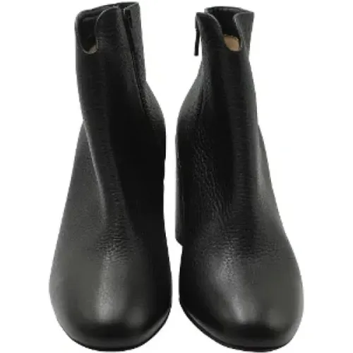Pre-owned Leather boots , female, Sizes: 6 1/2 UK - Christian Louboutin Pre-owned - Modalova
