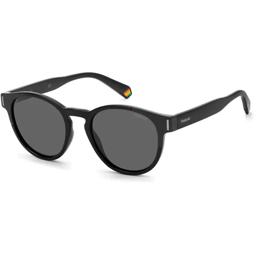 Grey Sunglasses , unisex, Sizes: 51 MM - Polaroid - Modalova