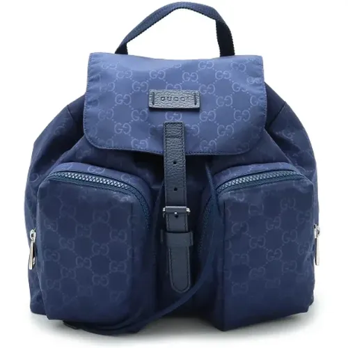 Pre-owned Canvas backpacks , female, Sizes: ONE SIZE - Gucci Vintage - Modalova