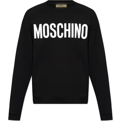 Sweatshirt mit Logo , Herren, Größe: XL - Moschino - Modalova