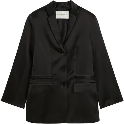 Blazer , female, Sizes: S, 2XL - By Malene Birger - Modalova