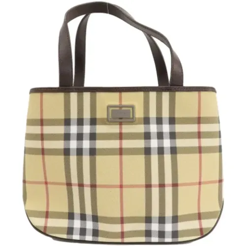 Pre-owned Plastic handbags , female, Sizes: ONE SIZE - Burberry Vintage - Modalova