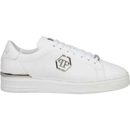 PP Hexagon LOW TOP Sneakers , male, Sizes: 12 UK, 9 UK, 13 UK, 10 UK, 6 UK, 5 UK - Philipp Plein - Modalova