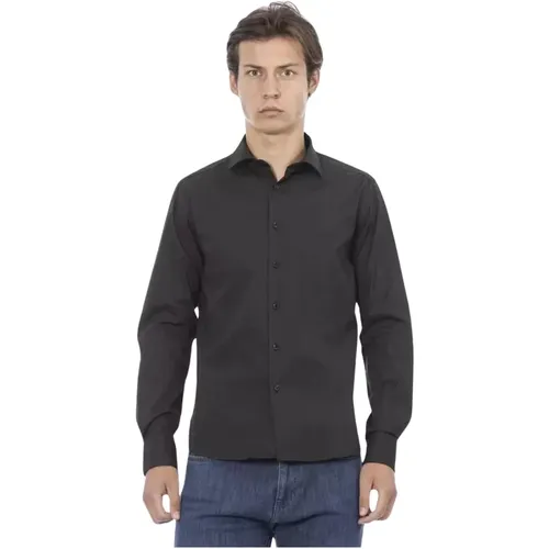 Slim Fit Cotton Shirt Button-Front , male, Sizes: 3XL, XL, L, 2XL - Baldinini - Modalova