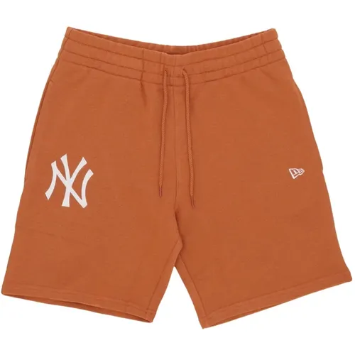 Yankees Celebration Shorts Toffee/White , male, Sizes: M, S, XL, L - new era - Modalova