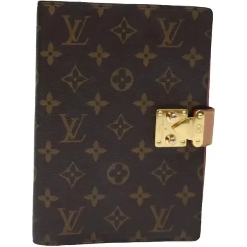 Pre-owned Canvas home-office , female, Sizes: ONE SIZE - Louis Vuitton Vintage - Modalova