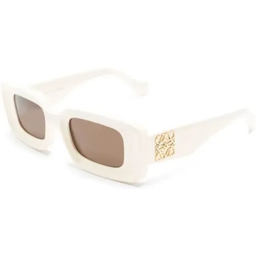 Lw40101I 25E Sunglasses , female, Sizes: 46 MM - Loewe - Modalova