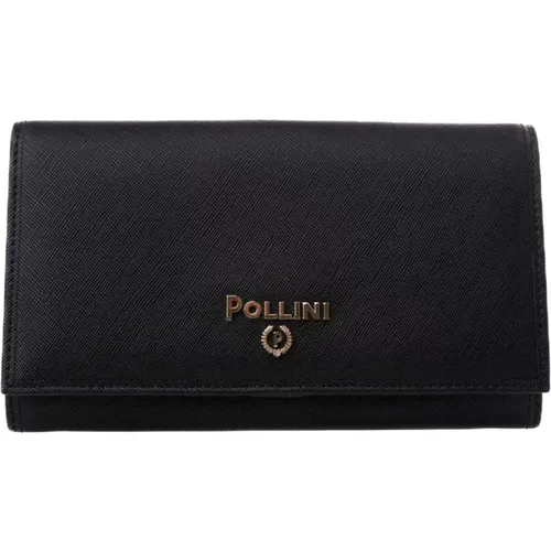 Stilvolles Portemonnaie mit Mehreren Fächern , Damen, Größe: ONE Size - Pollini - Modalova