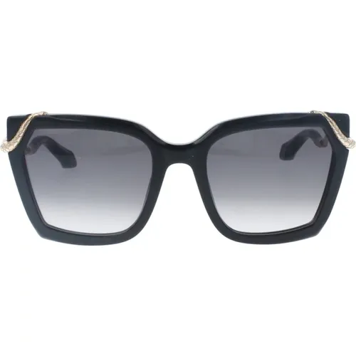 Stylish Prescription Glasses with Lenses , female, Sizes: 56 MM - Roberto Cavalli - Modalova