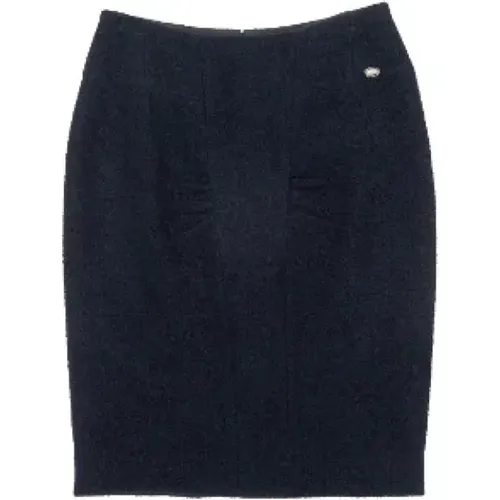 Pre-owned Wool bottoms , female, Sizes: S - Chanel Vintage - Modalova