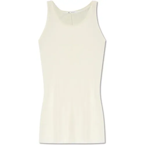 Ribbed top , female, Sizes: XS, M, S - Ami Paris - Modalova