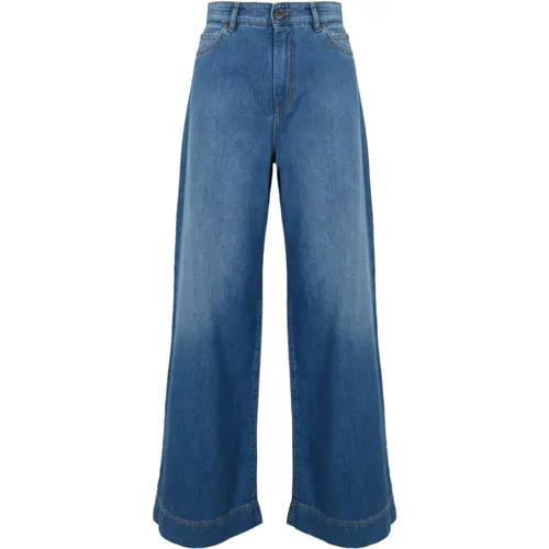 Wide Jeans , Damen, Größe: 3XS - Max Mara Weekend - Modalova