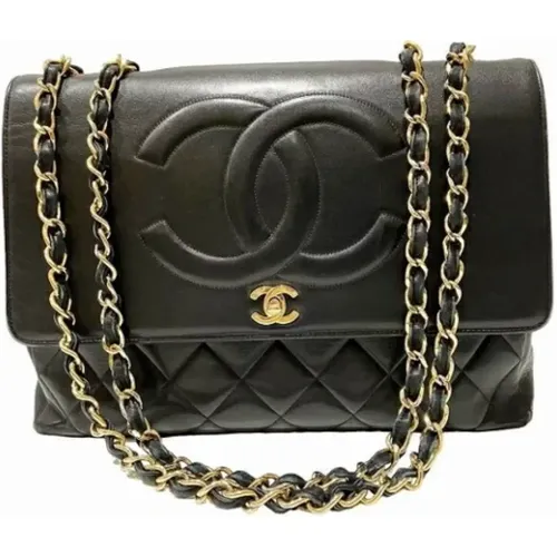 Pre-owned Leather chanel-bags , female, Sizes: ONE SIZE - Chanel Vintage - Modalova