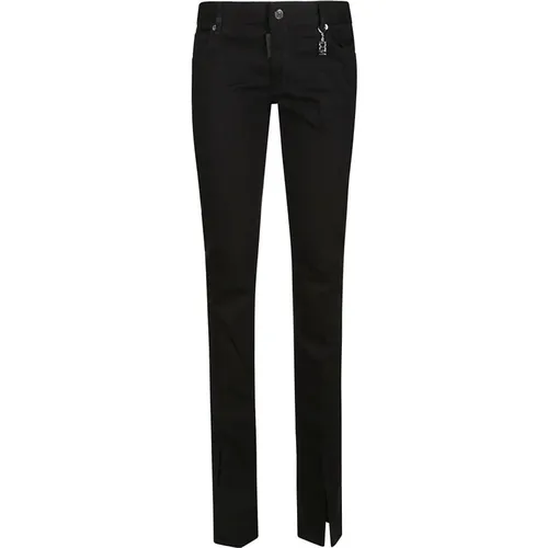 Icon Trumpet Jeans , female, Sizes: 2XS - Dsquared2 - Modalova