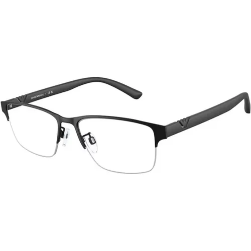 Sleek Glasses , unisex, Sizes: 56 MM - Emporio Armani - Modalova