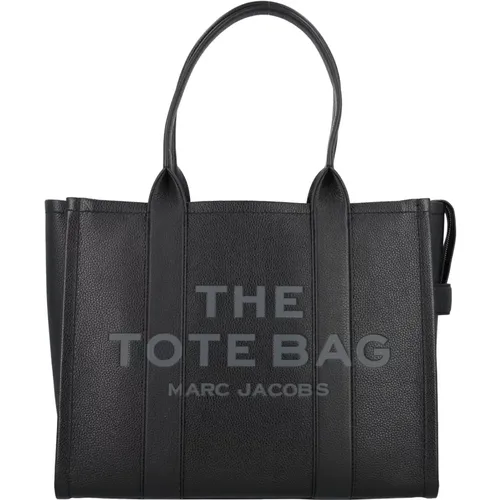 Stylish Leather Tote Bag , female, Sizes: ONE SIZE - Marc Jacobs - Modalova