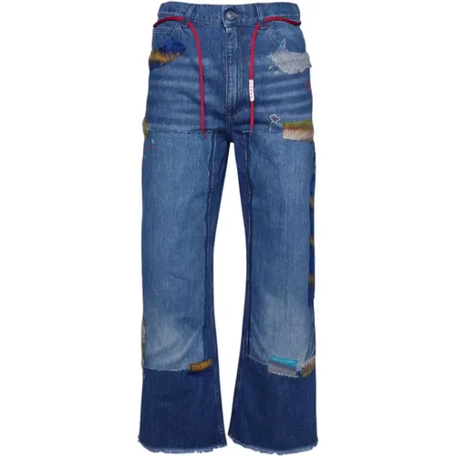 Blaue Jeans , Herren, Größe: W30 - Marni - Modalova