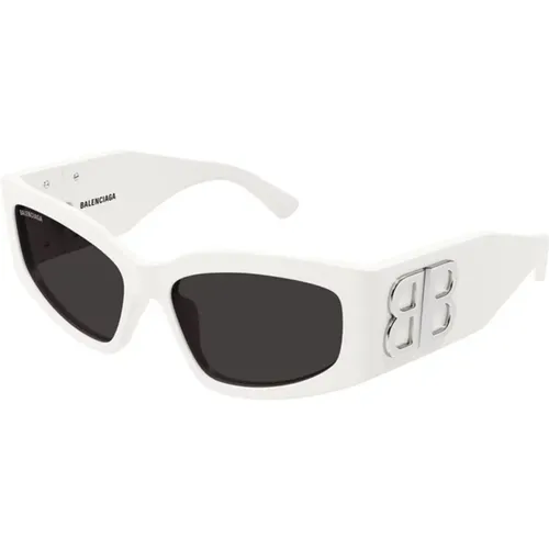 Grey Sunglasses Bb0321S 005 , unisex, Sizes: 57 MM - Balenciaga - Modalova