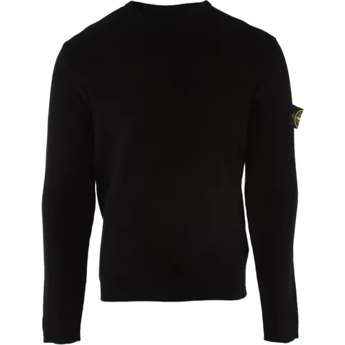 Cotton Sweater Men Style 7815507d8 , male, Sizes: L - Stone Island - Modalova