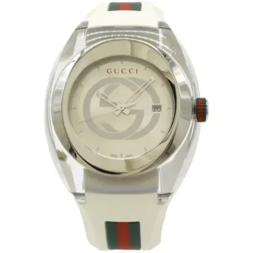 Pre-owned Glass watches , male, Sizes: ONE SIZE - Gucci Vintage - Modalova