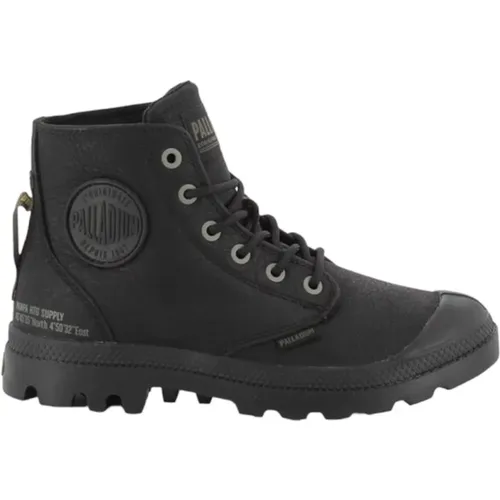 Unisex Ankle Boots Pampa Hi Supply , female, Sizes: 3 UK, 4 UK - Palladium - Modalova