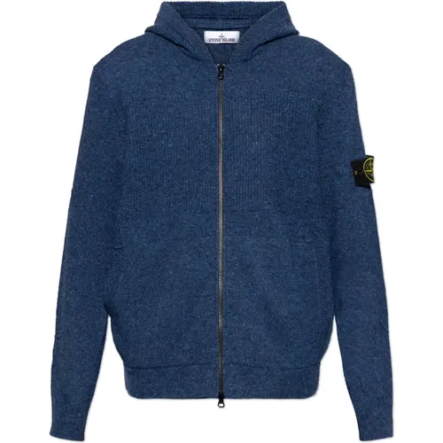 Cardigan mit Logo , Herren, Größe: XL - Stone Island - Modalova