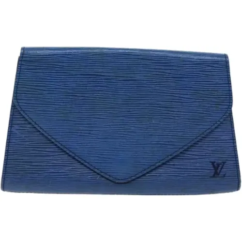 Pre-owned Leather clutches , female, Sizes: ONE SIZE - Louis Vuitton Vintage - Modalova