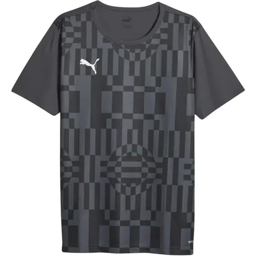 Individuelles Rise Grafik T-Shirt , Herren, Größe: S - Puma - Modalova