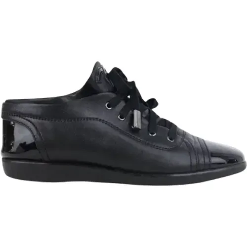 Pre-owned Leather sneakers , female, Sizes: 4 UK - Chanel Vintage - Modalova