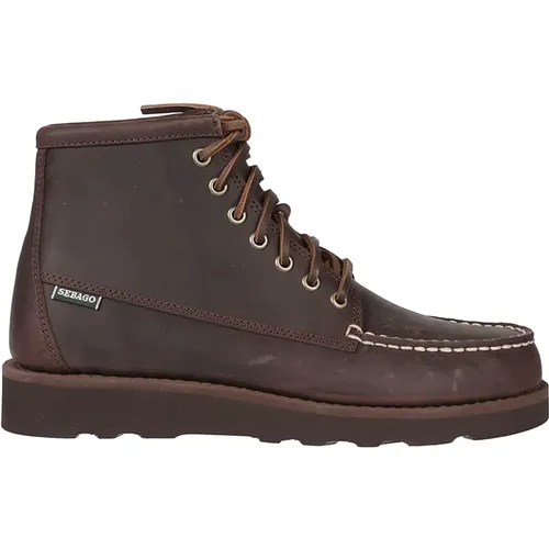 Crazy Horse Stiefeletten , Herren, Größe: 40 1/2 EU - Sebago - Modalova