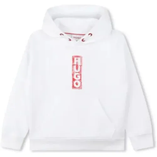 Junior Sweatshirt mit Grafikdruck - Hugo Boss - Modalova