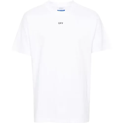 Baumwoll Logo T-Shirt Off White - Off White - Modalova