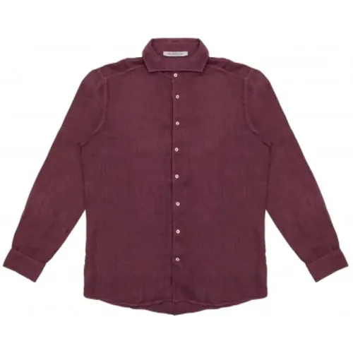 Long Sleeve Shirt with 5 Buttons , male, Sizes: 3XL, XL - La Fileria - Modalova