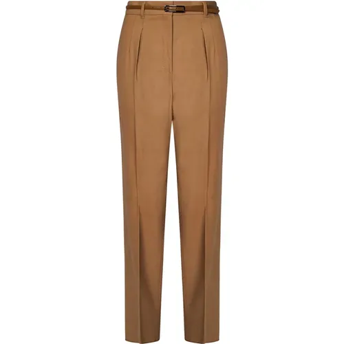 High Waist Carrot Cut Trousers , female, Sizes: L - Max Mara - Modalova