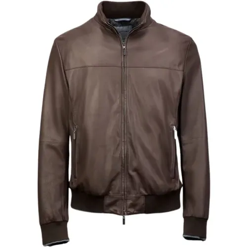 Leather Jackets , male, Sizes: XL, 3XL, 2XL, L - Gimo's - Modalova