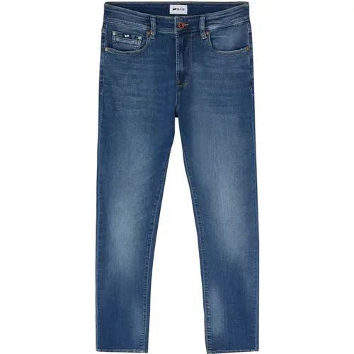 Blaue Skinny Denim Jeans , Herren, Größe: W31 - GAS - Modalova