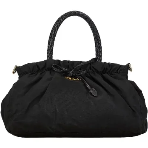 Pre-owned Canvas handbags , female, Sizes: ONE SIZE - Prada Vintage - Modalova