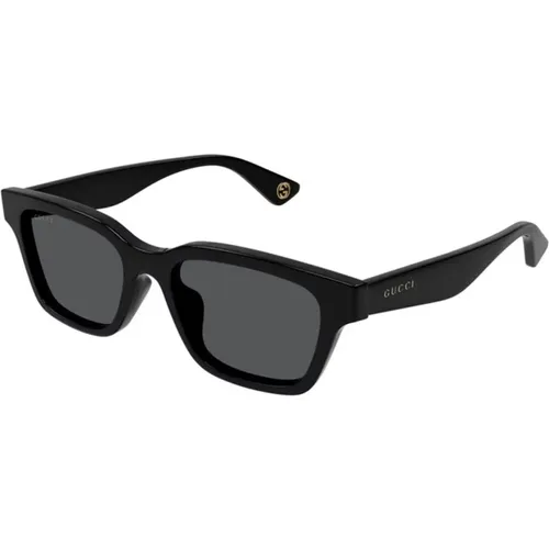 Grey Sunglasses Gg1641Sa 001 , female, Sizes: 53 MM - Gucci - Modalova