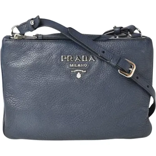 Pre-owned Leather clutches , female, Sizes: ONE SIZE - Prada Vintage - Modalova