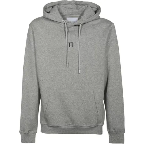 Hoodie mit kontrastierendem Logo , Herren, Größe: S - Les Deux - Modalova