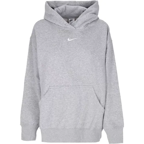 Phoenix Fleece Oversized Pullover Hoodie , Damen, Größe: M - Nike - Modalova